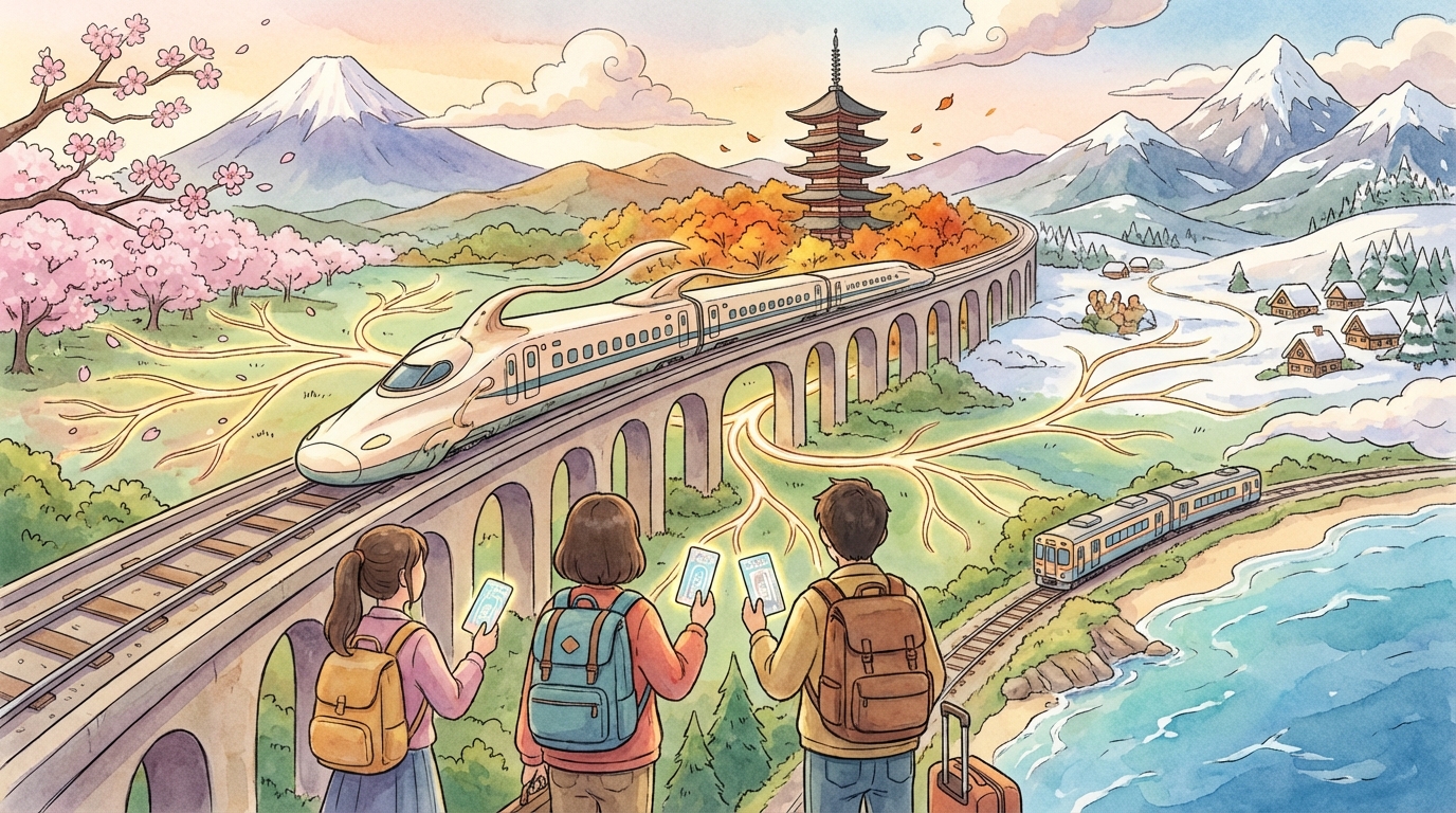 เจอาร์พาสคืออะไร? วิธีเลือก-ซื้อ-ใช้อย่างคุ้มที่สุดเพื่อการเที่ยวญี่ปุ่น (อัปเดตล่าสุด)