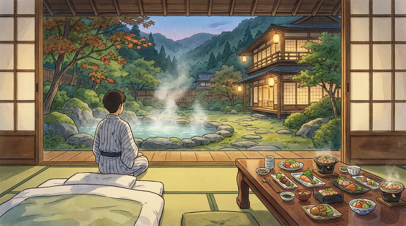 เปิดประสบการณ์พักเรียวกังในญี่ปุ่น: คู่มือการเข้าพักครั้งแรกที่คุณต้องรู้