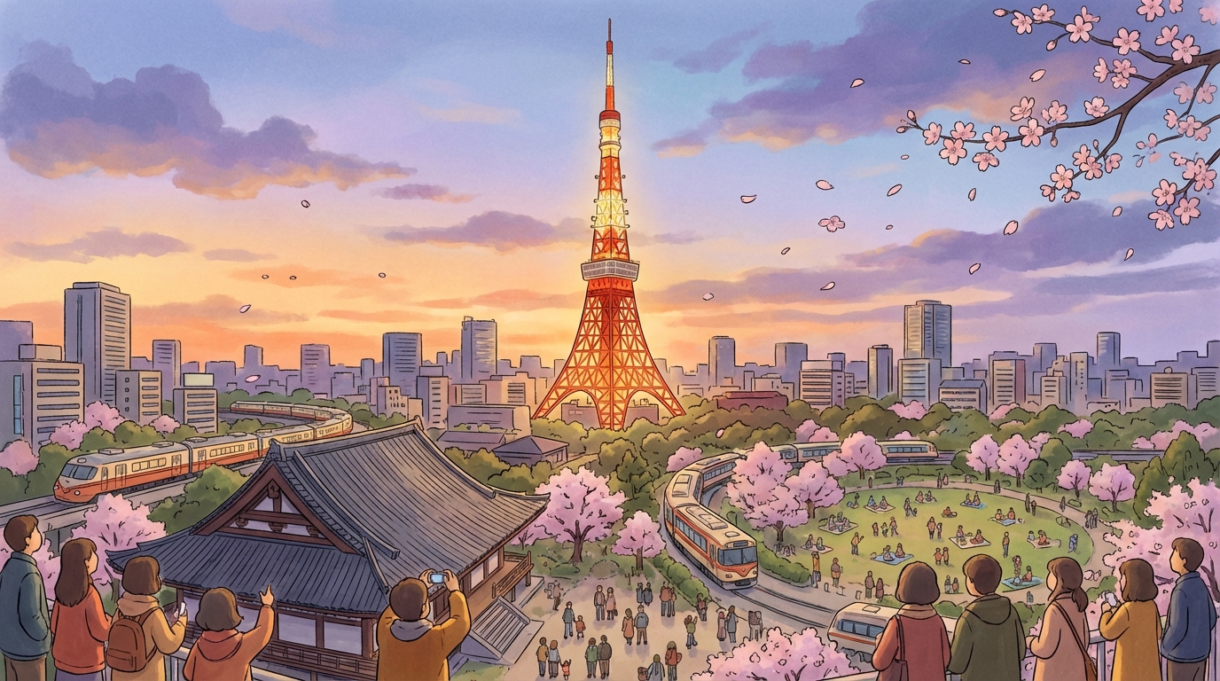 ท่องเที่ยวโตเกียวทาวเวอร์ในปี 2026: ทั้งสนุกและคุ้มค่า!