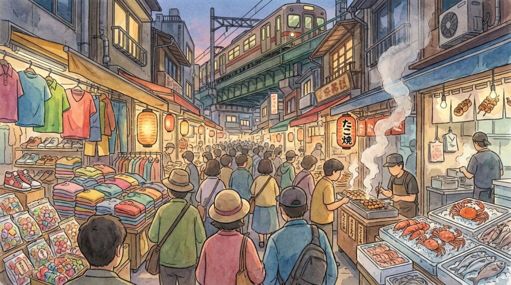 ตลาดอะเมโยโกะ อุเอโนะ โตเกียว: เตรียมตัวช้อปและอร่อยสุดพลัง!