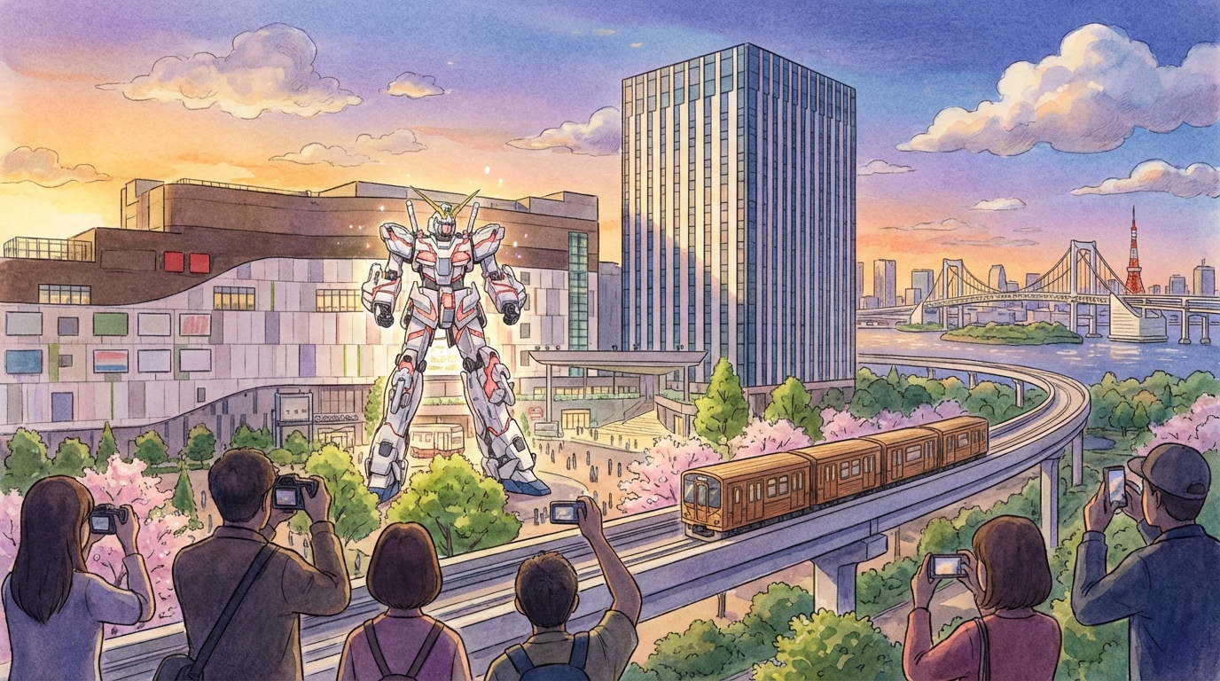 กันดั้ม โอไดบะ: จุดถ่ายรูปห้ามพลาด วิธีไป และไฮไลต์รอบๆ DiverCity Tokyo ที่คุณต้องรู้!