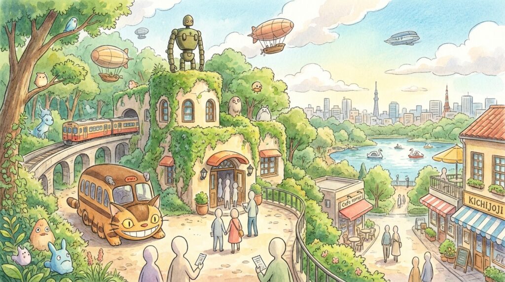 สำรวจโลกเวทมนตร์ที่พิพิธภัณฑ์จิบลิ มิตากะ: จองตั๋วยังไง เดินทางไปยังไง และมุมถ่ายรูปที่ห้ามพลาดในโตเกียว