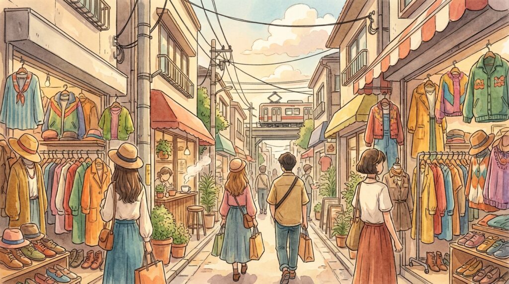 เดินทางสัมผัสเสน่ห์ ย่านชิโมคิตะซาวะ: ฮิปสเตอร์บรรยากาศวินเทจและร้านมือสองเก๋ๆ ที่ไม่ควรพลาด!