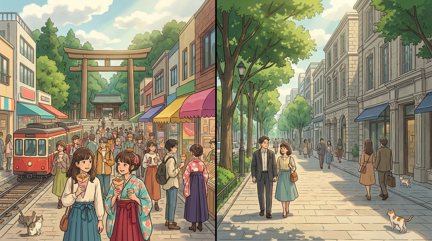 ฮาราทิดะ (原宿) คืออะไร? รวมจุดเช็กอินสุดฮิต ช้อปปิ้งแฟชั่น และของกินดังในโตเกียว