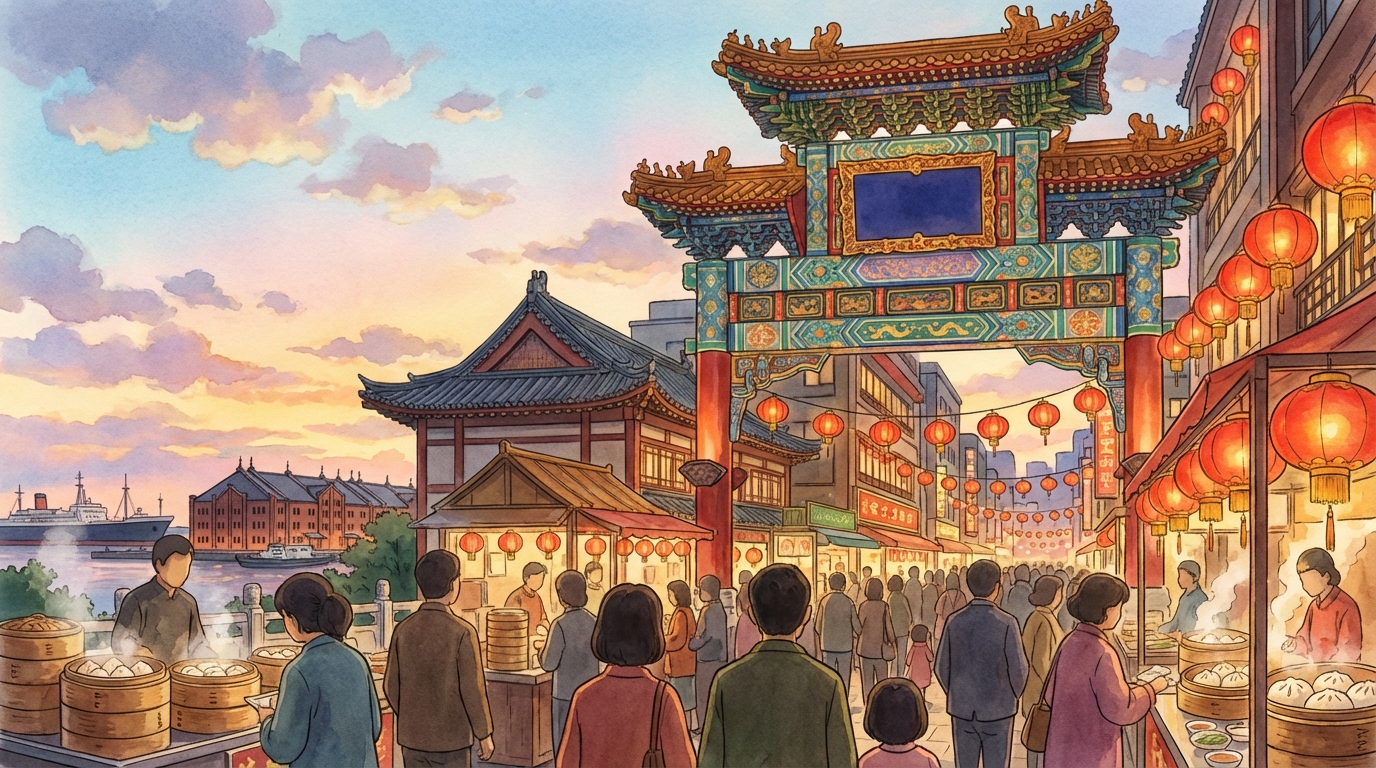 ไชน่าทาวน์โยโกฮามะ: ท่องเที่ยว กิน ช้อป ครบในวันเดียว!