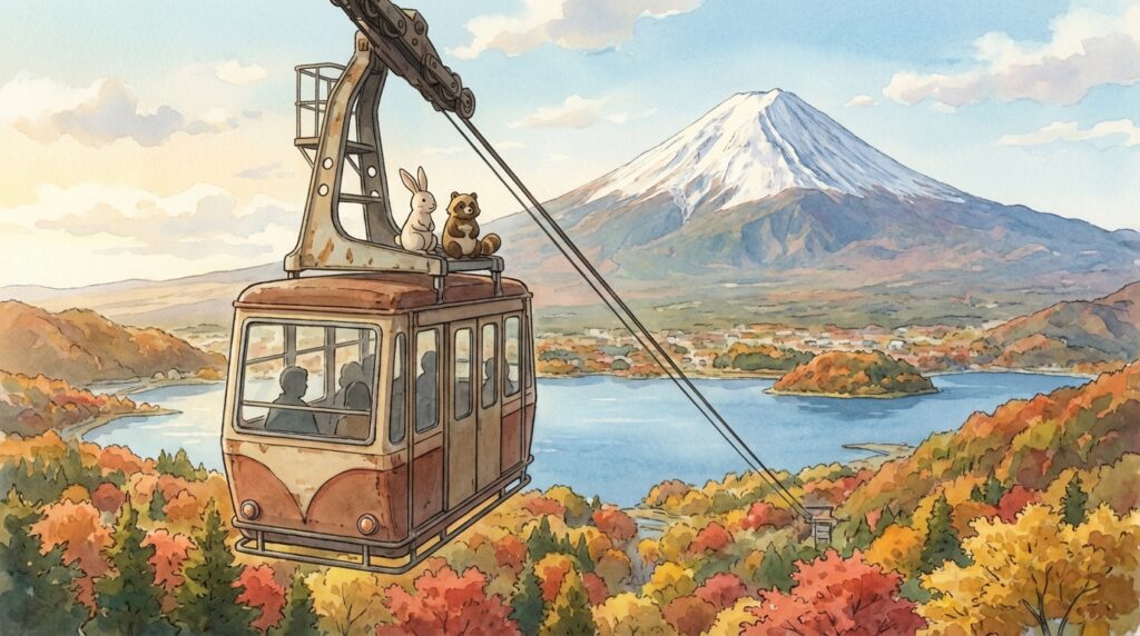 กระเช้าคาจิคาจิที่คาวากุจิโกะ: สัมผัสวิวฟูจิและวิธีการไปให้สนุกสุดๆ ในปี 2025-2026!