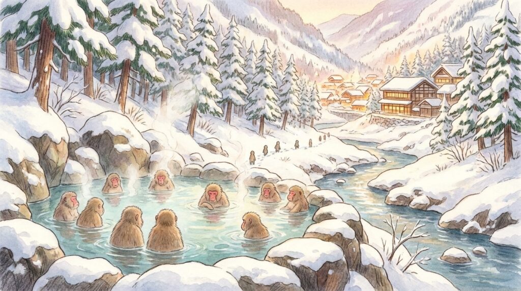 จิกอกุดานิ: สวนลิงหิมะในฝัน ที่ต้องไปเยือน!