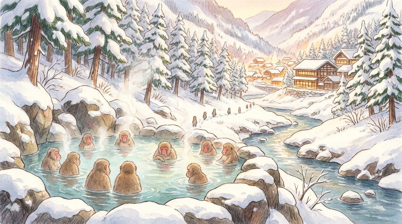 จิกอกุดานิ: สวนลิงหิมะในฝัน ที่ต้องไปเยือน!