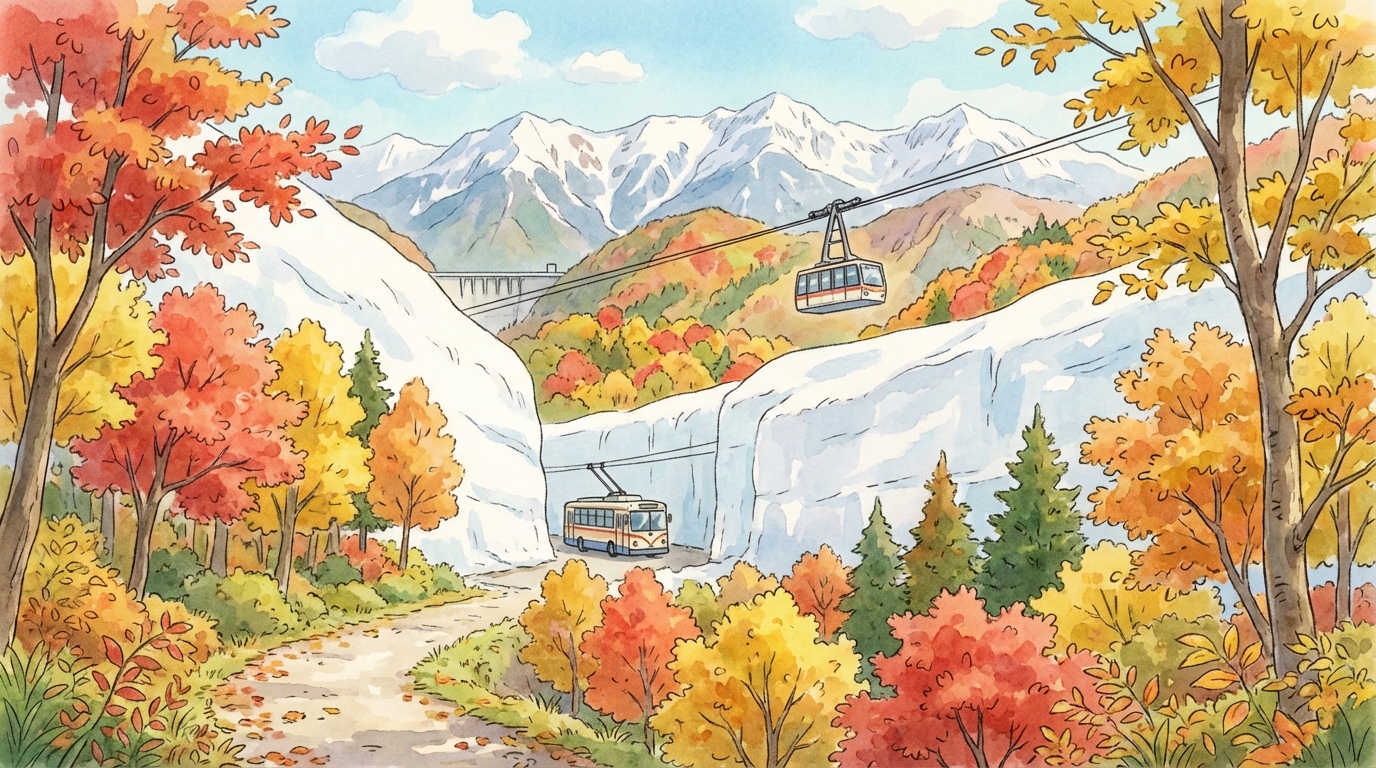 ท่องอัลไพน์ทาเทยามะ–คุโรเบะ เที่ยวครบในวันเดียว: สุดยอดแห่งความประทับใจที่ไม่ควรพลาด!