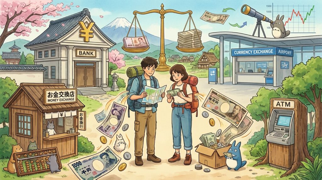 แลกเงินไปญี่ปุ่นที่ไหนคุ้มสุด? เปรียบเทียบเรท/ค่าธรรมเนียม พร้อมทริคประหยัดก่อนเดินทาง