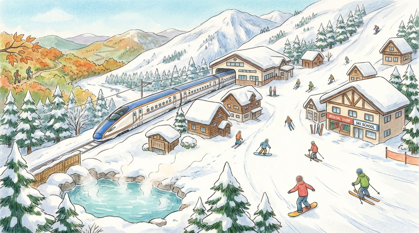 สัมผัสเสน่ห์แห่งหิมะที่กาลายูซาวะ: ฤดูไหนเหมาะที่สุด แล้วจะไปยังไงดี?