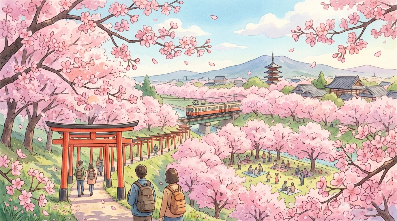 ฤดูใบไม้ผลิญี่ปุ่นเดือนไหนดีที่สุด? รวมช่วงเวลา ซากุระ อากาศ และที่เที่ยวห้ามพลาด