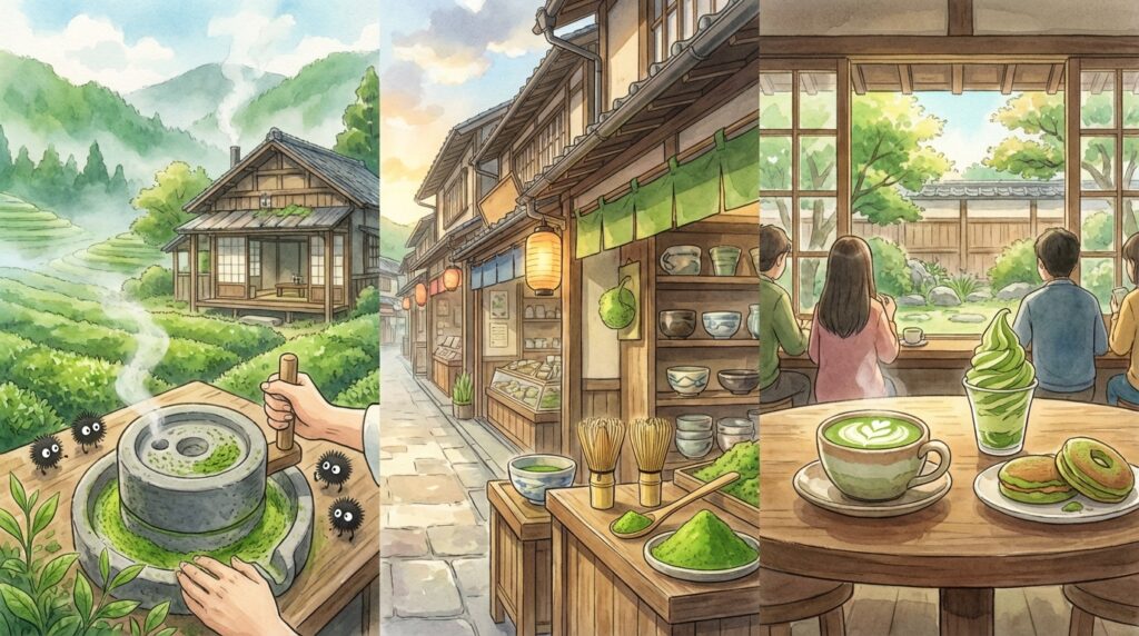 ชาเขียวญี่ปุ่น (มัทฉะ) คืออะไร? รู้จักความต่าง วิธีเลือกซื้อ และเมนูห้ามพลาดเมื่อไปญี่ปุ่น