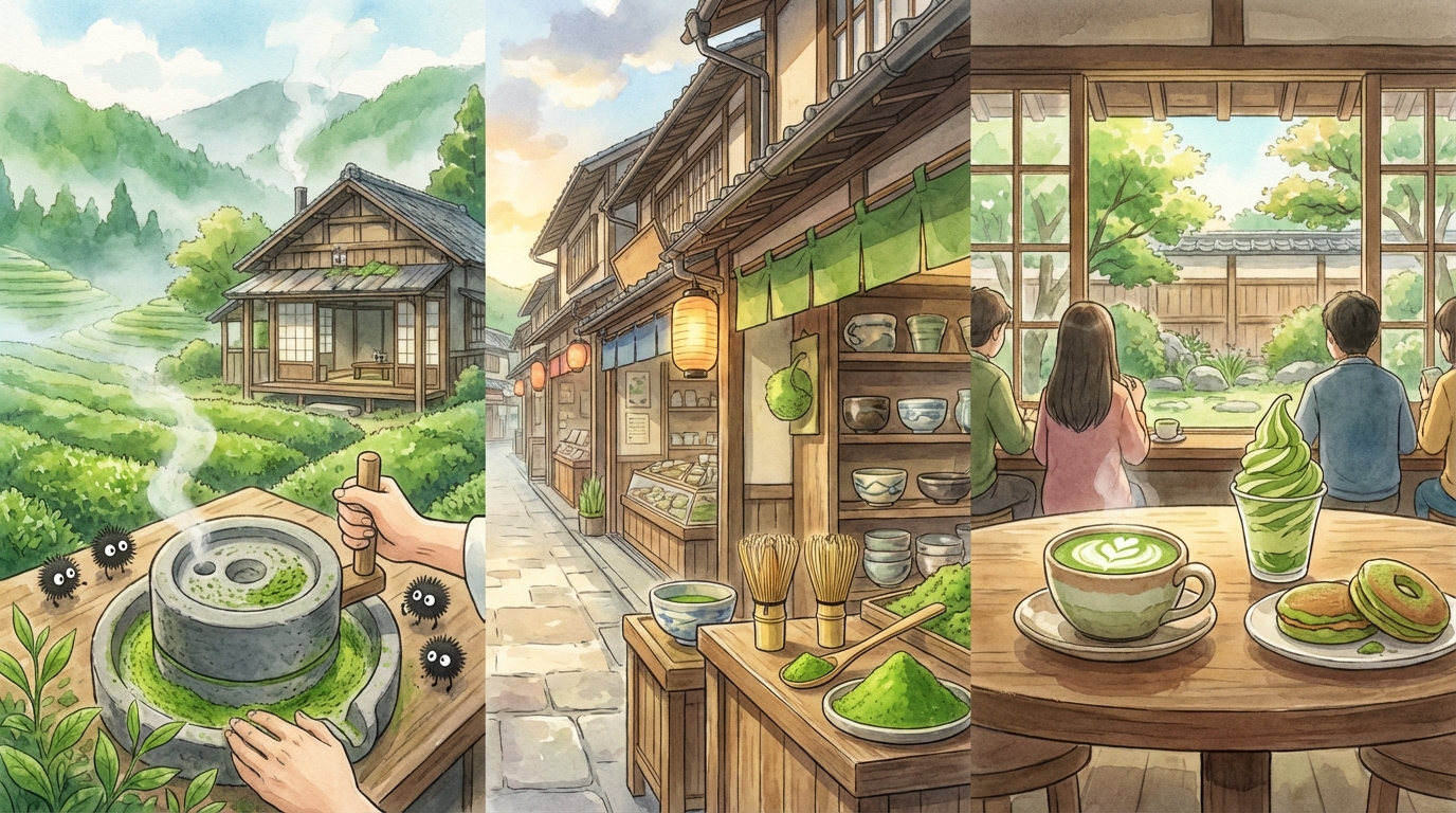 ชาเขียวญี่ปุ่น (มัทฉะ) คืออะไร? รู้จักความต่าง วิธีเลือกซื้อ และเมนูห้ามพลาดเมื่อไปญี่ปุ่น