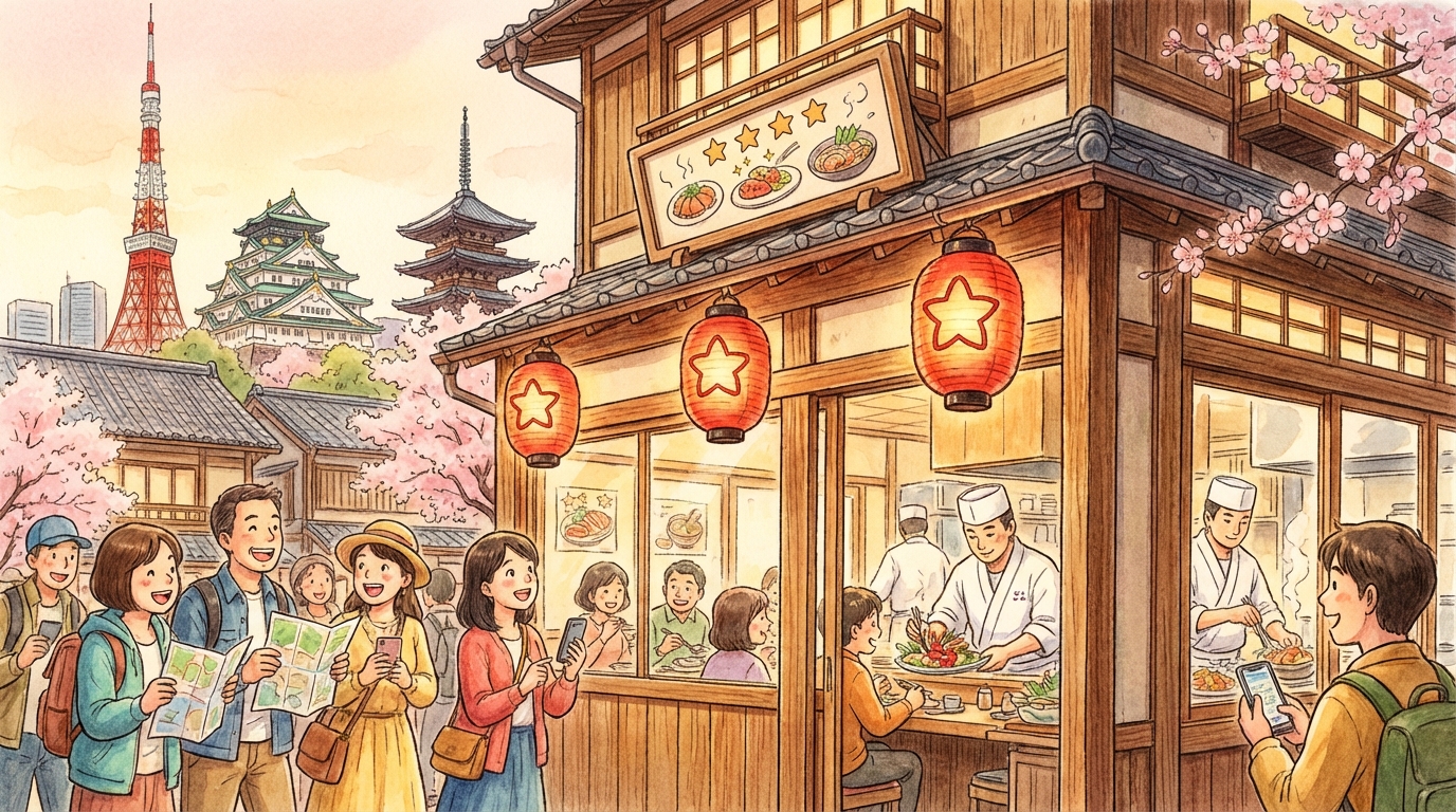 ร้านอาหารมิชลินในญี่ปุ่น: วิธีเลือกให้คุ้มค่า + ลิสต์ย่านยอดนิยมสำหรับนักท่องเที่ยวไทย