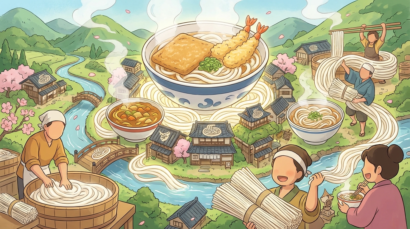 อุด้งคืออะไร? รู้จักเส้นอุด้งญี่ปุ่นแบบครบจบ พร้อมวิธีกินให้อร่อยและเมนูยอดนิยม