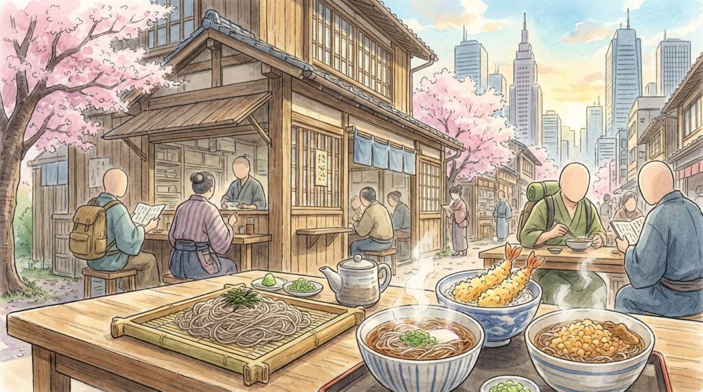 โซบะคืออะไร? แนะนำเส้นโซบะญี่ปุ่น วิธีสั่งร้านดัง และเมนูที่ต้องลองเมื่อเที่ยวญี่ปุ่น