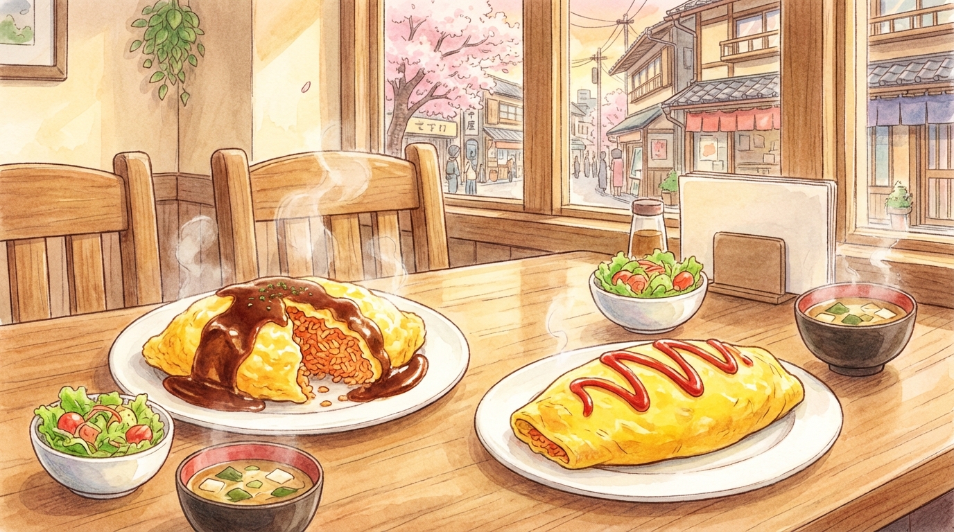 ข้าวห่อไข่ (โอมุไรซ์) คืออะไร? แนะนำวิธีกินแบบญี่ปุ่น ร้านดังที่ควรลอง และสั่งยังไงให้ไม่พลาด