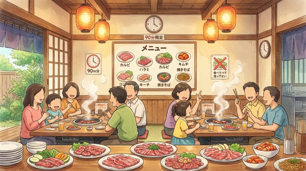 บุฟเฟต์ปิ้งย่างญี่ปุ่น: ทริคเลือกร้านและมารยาทการกินให้ฟินไม่มีพลาด