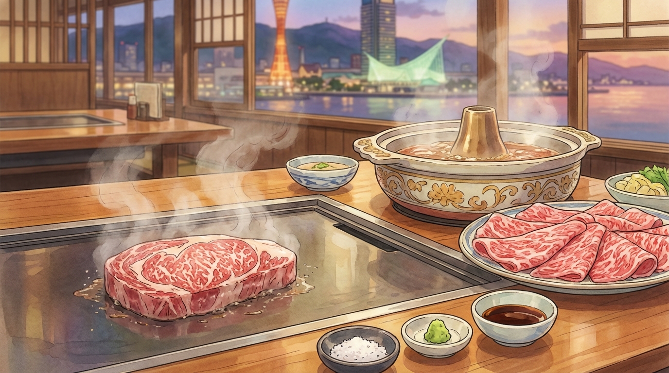 เนื้อโกเบคืออะไร? คู่มือกิน “Kobe Beef” ในญี่ปุ่นให้คุ้ม: เกรด ราคา ร้านแนะนำ และทริคสั่งให้ไม่พลาด
