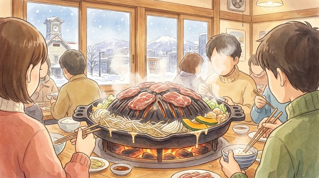 หมูกระทะญี่ปุ่นคืออะไร? รู้จัก “จิงกิสข่าน” เมนูย่างเนื้อแกะสุดฮิตที่ต้องลองเมื่อไปญี่ปุ่น