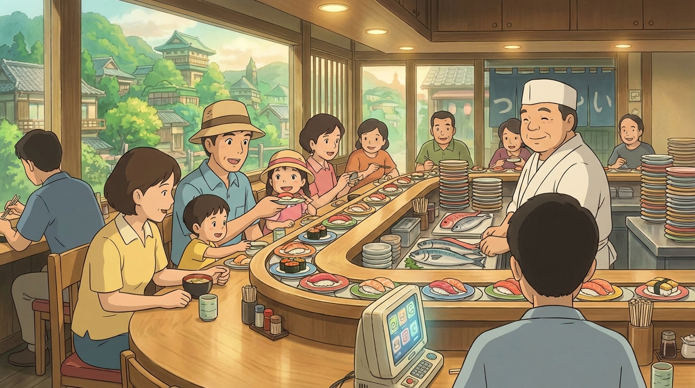 ซูชิร้อยเยนในญี่ปุ่นคืออะไร? รวมร้านดัง วิธีสั่ง และทริคกินให้อิ่มคุ้มแบบคนญี่ปุ่น