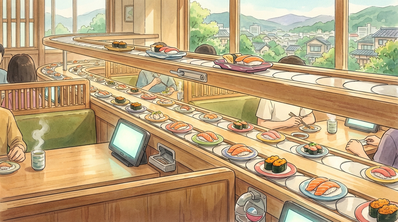 คูระ ซูชิ (くら寿司) คืออะไร? วิธีสั่ง เมนูแนะนำ และทริคกินซูชิสายพานในญี่ปุ่นให้คุ้ม