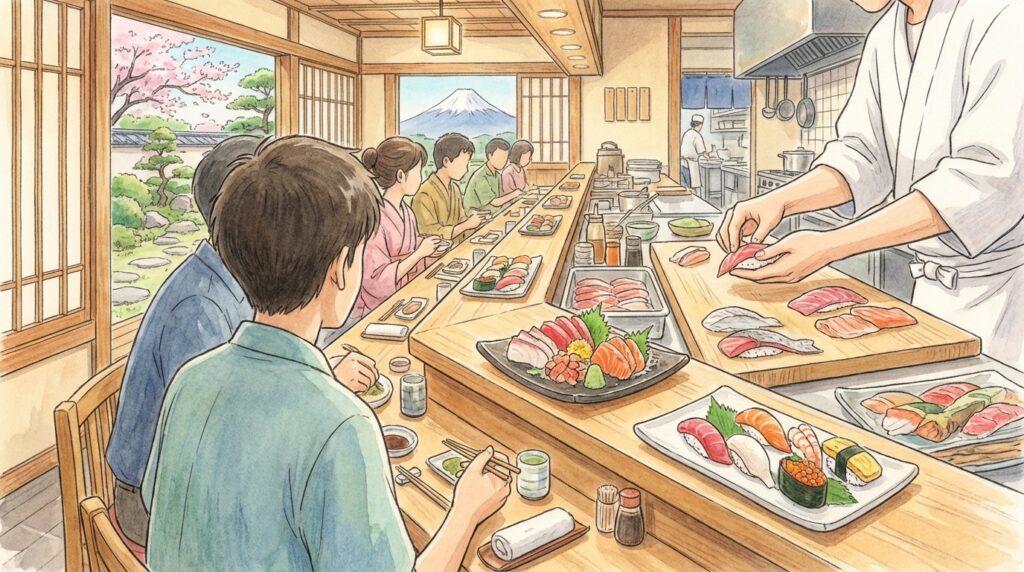 โอมากาเสะคืออะไร? วิธีเลือกซูชิพรีเมียมในญี่ปุ่น พร้อมมารยาทและงบประมาณที่ควรรู้
