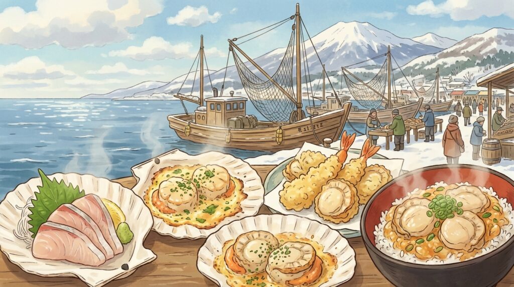 โฮตาเตะ (หอยเชลล์ญี่ปุ่น) คืออะไร? วิธีสั่งกินให้อร่อยในญี่ปุ่น พร้อมแหล่งดังที่ต้องลอง