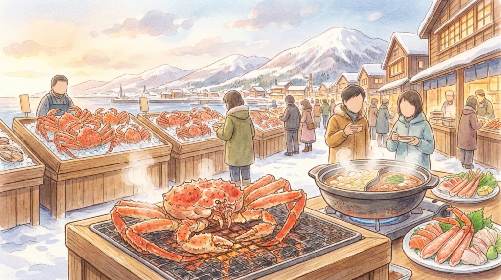 ปูทารา (ทาราบะกานิ) คืออะไร? วิธีสั่งในญี่ปุ่น แหล่งกินอร่อย และราคาที่ควรรู้