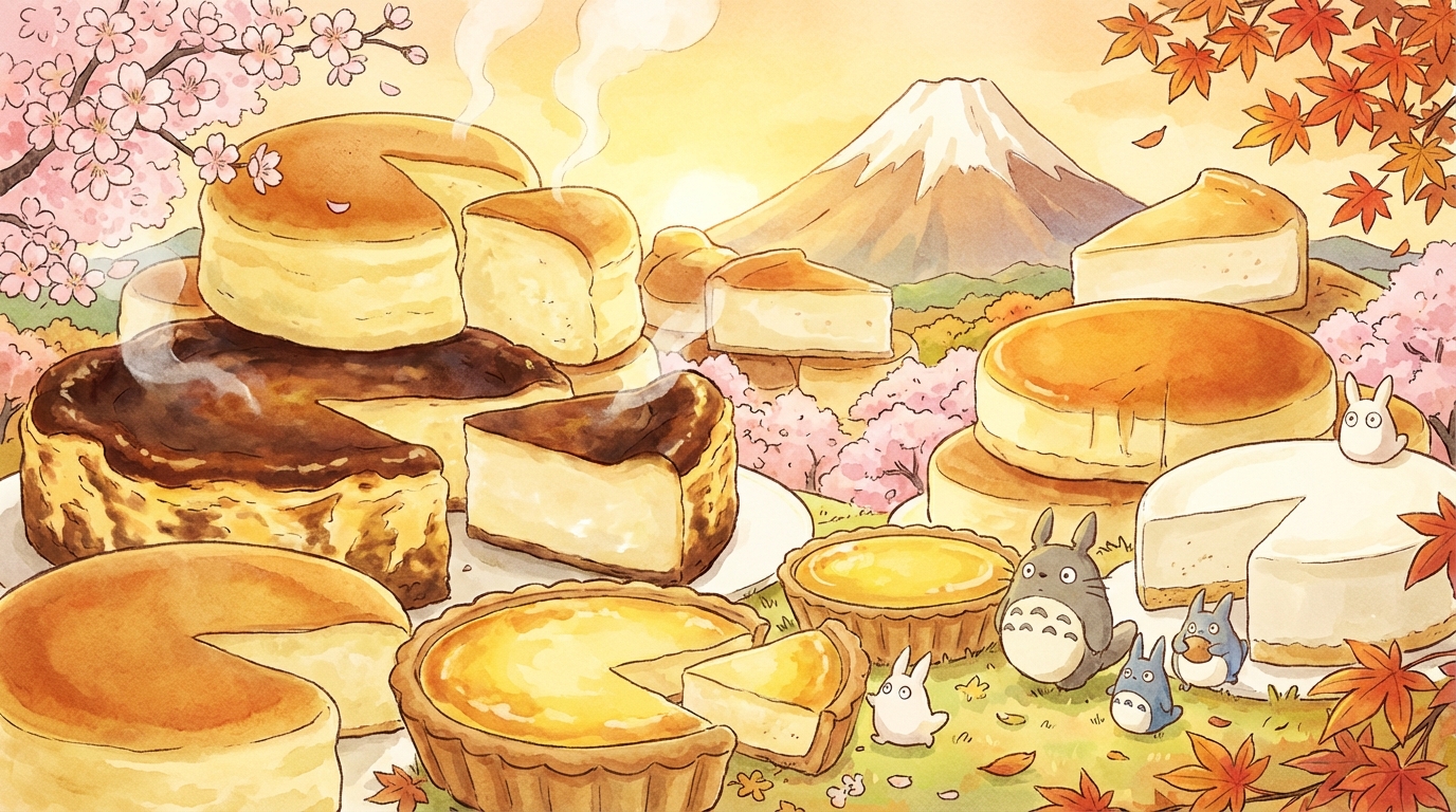ชีสเค้กในญี่ปุ่น: รวมร้านดังต้องลอง เมนูยอดฮิต และทริคเลือกซื้อให้อร่อยที่สุด