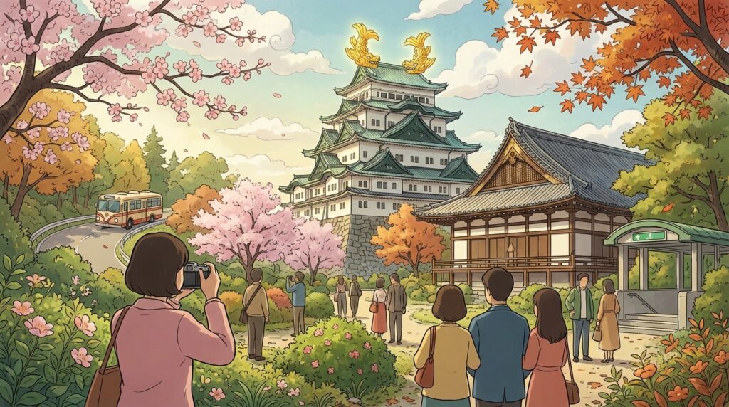 เที่ยวปราสาทนาโกย่าให้ครบจบในวันเดียว: ที่เที่ยวห้ามพลาด วิธีการเดินทาง และจุดถ่ายรูปสวย