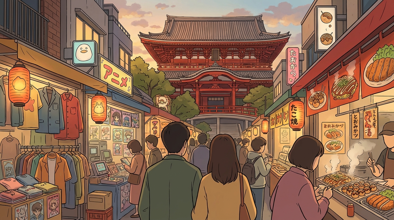 ย่านโอสุ นาโกย่า: ช้อปปิ้งมือสองและอร่อยสตรีทฟู้ดแบบเต็มอิ่มในหนึ่งวัน!