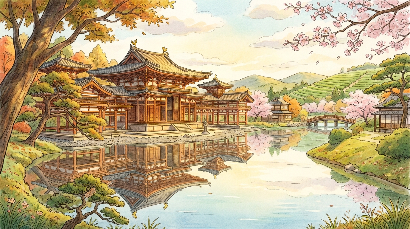 วัดเบียวโดอิน: เที่ยวชมศาลาฟีนิกซ์มรดกโลกที่ต้องไปเยือนเมื่ออยู่ใกล้เกียวโต!