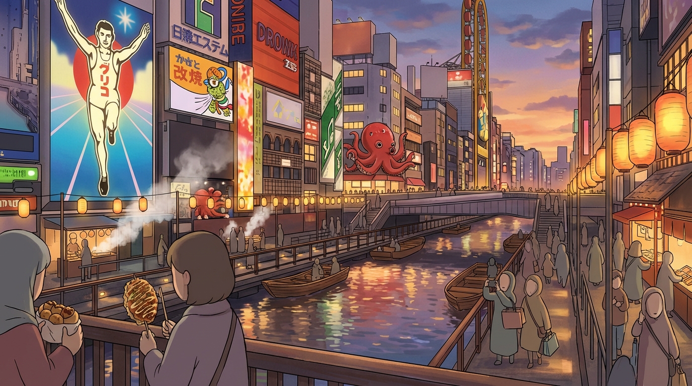 สำรวจโดทงโบริ (Dotonbori) โอซาก้า: กิน ช้อป ถ่ายรูป ที่หนึ่งในญี่ปุ่น