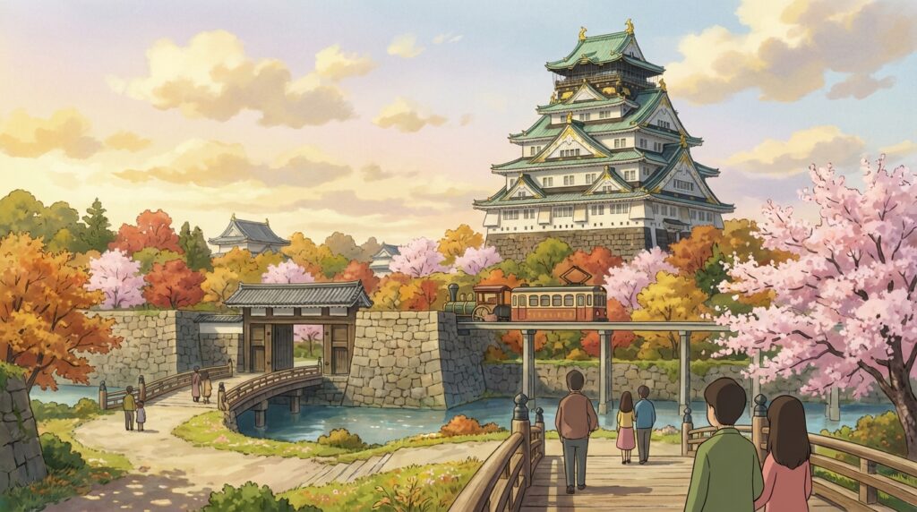 เยี่ยมชมปราสาทโอซาก้า: เที่ยวเมื่อไรดี? วิธีการไป ไฮไลท์ที่ต้องไม่พลาด และจุดถ่ายรูปสวยๆ