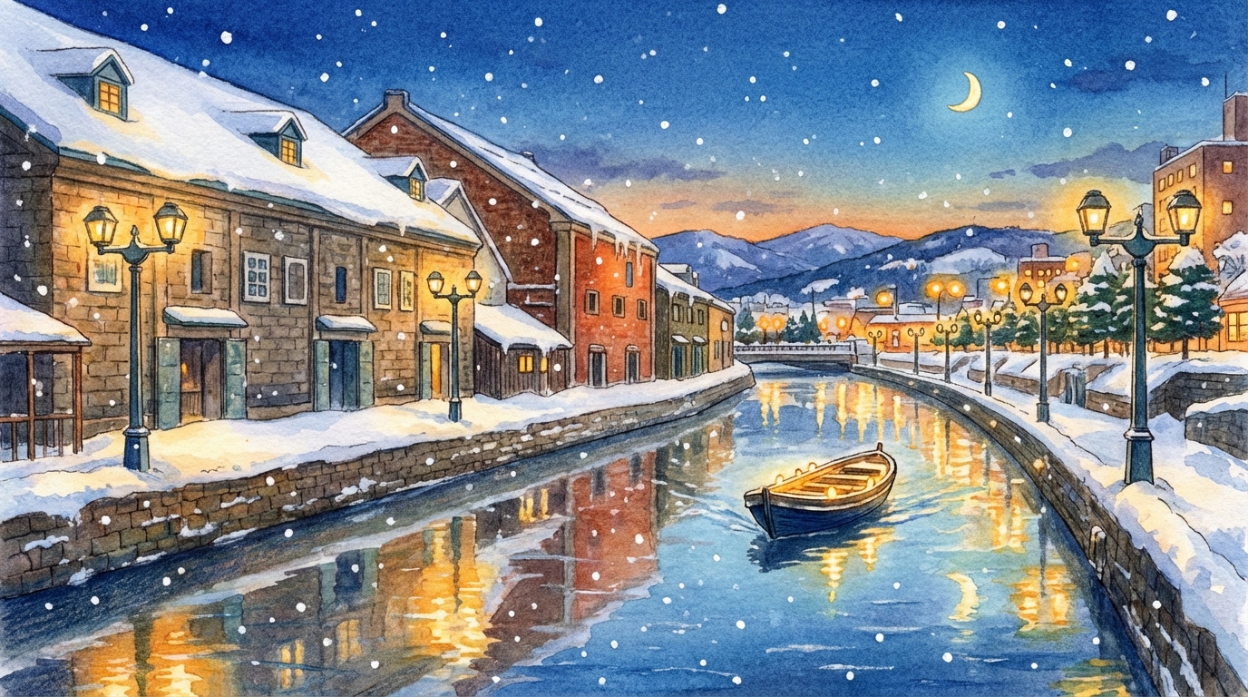 คลองโอตารุ (Otaru Canal) เที่ยวโรแมนติกในฮอกไกโด: จุดถ่ายรูปสวย เดินเล่นริมคลอง และช่วงเวลาที่ดีที่สุด