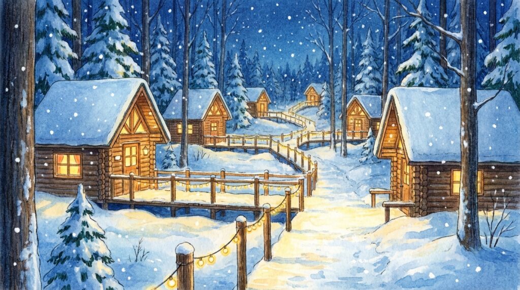 สัมผัสมนต์เสน่ห์ของนิงเกิ้ลเทอเรสที่ฟุราโนะ: ป่าสวยของกระท่อมงานคราฟต์