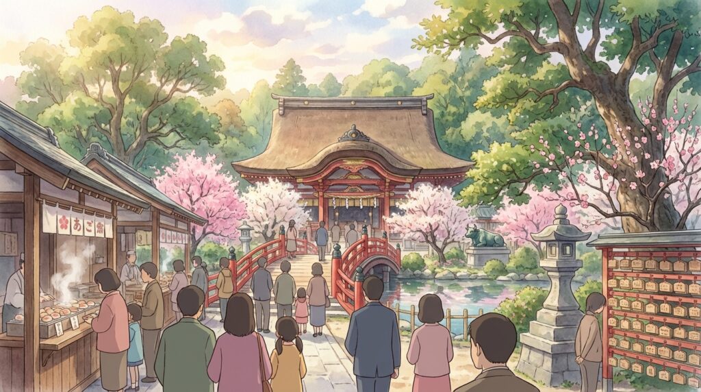 ศาลเจ้าดาไซฟุ (Dazaifu Tenmangu) เที่ยวฟุกุโอกะไหว้ขอพรเรื่องเรียน-สอบ พร้อมไฮไลต์ห้ามพลาด