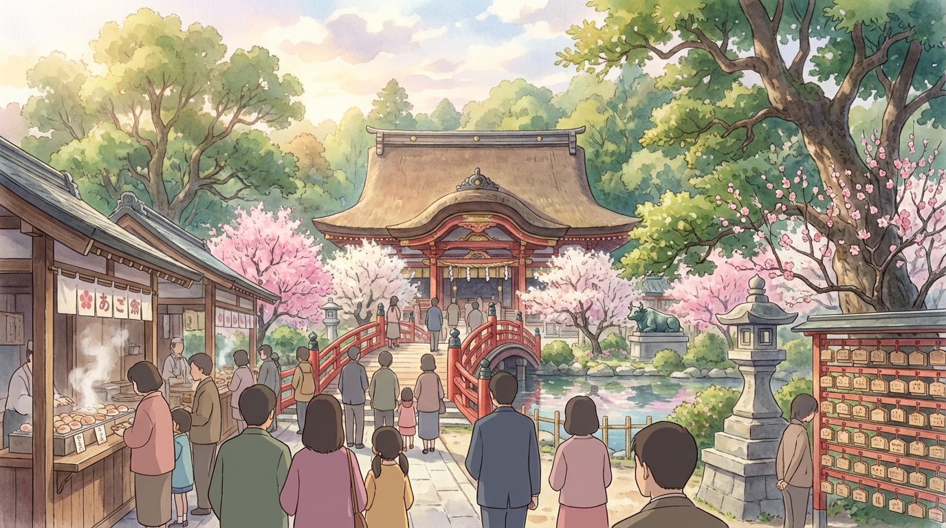 ศาลเจ้าดาไซฟุ (Dazaifu Tenmangu) เที่ยวฟุกุโอกะไหว้ขอพรเรื่องเรียน-สอบ พร้อมไฮไลต์ห้ามพลาด