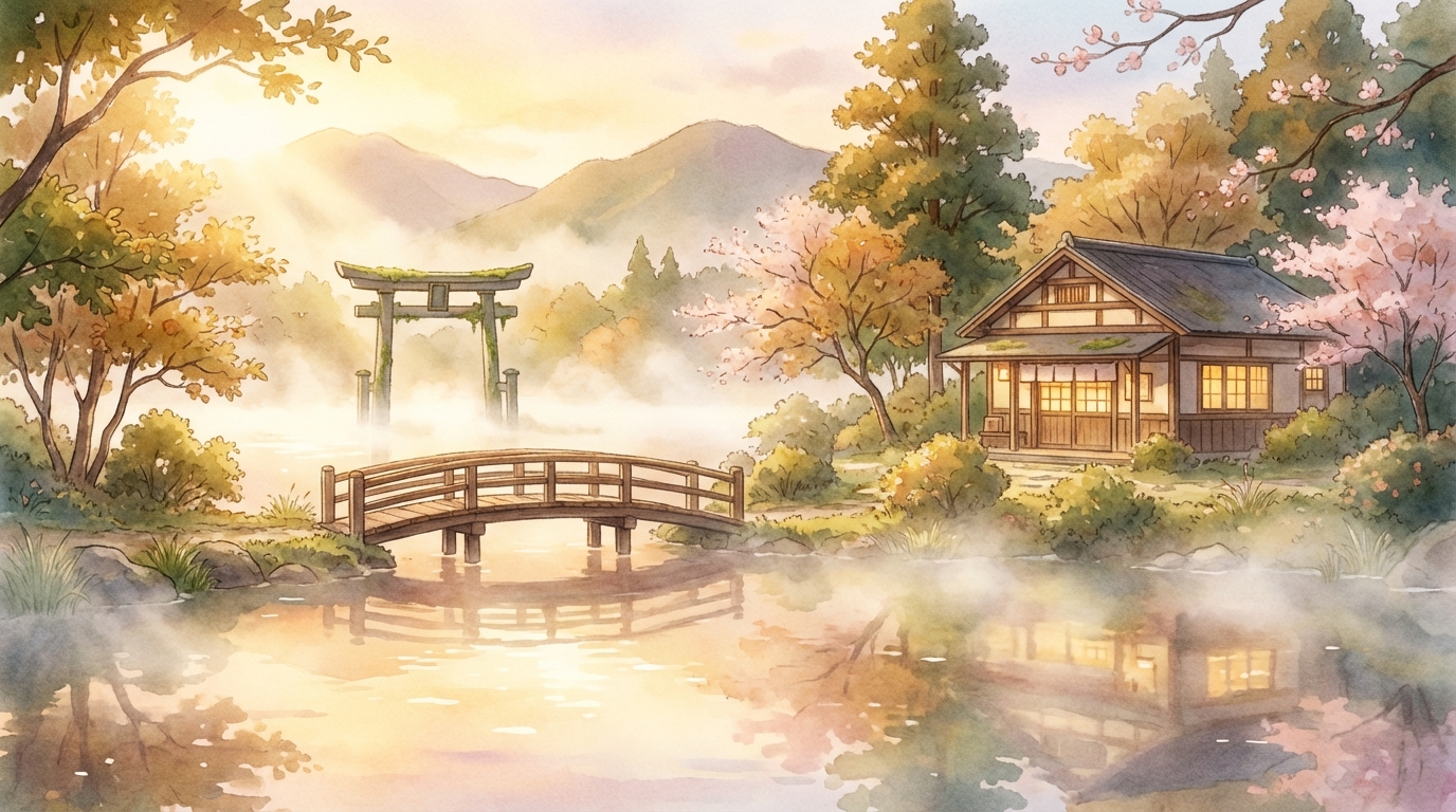 ทะเลสาบคินริน (金鱗湖) ยูฟุอิน: ดื่มด่ำวิวหมอกยามเช้ากับจุดถ่ายรูปยอดฮิต