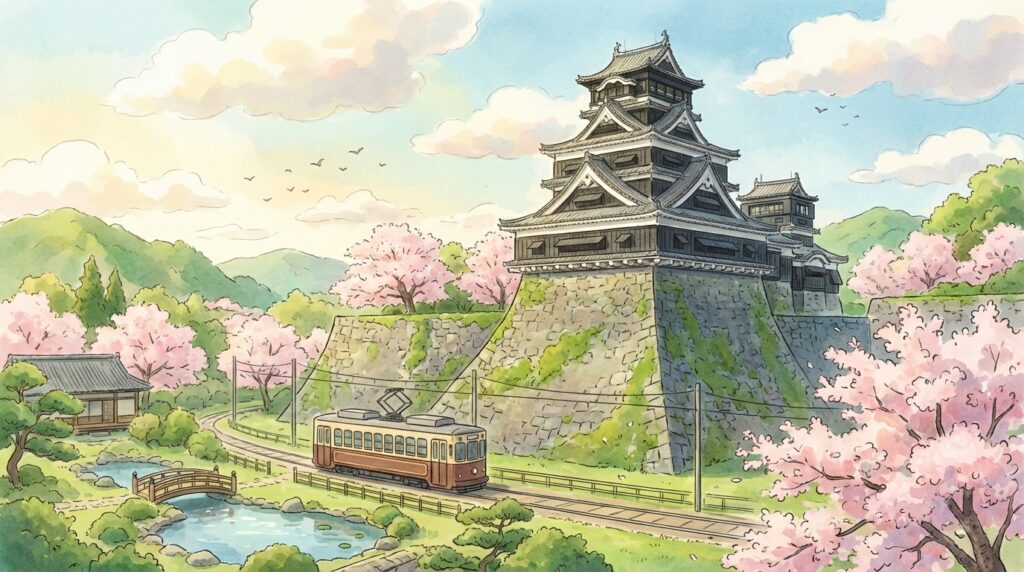 ปราสาทคุมาโมโตะ (熊本城) เที่ยวไฮไลต์คิวชู: จุดถ่ายรูป วิธีไป เวลาเปิด-ปิด และทิปส์ห้ามพลาด