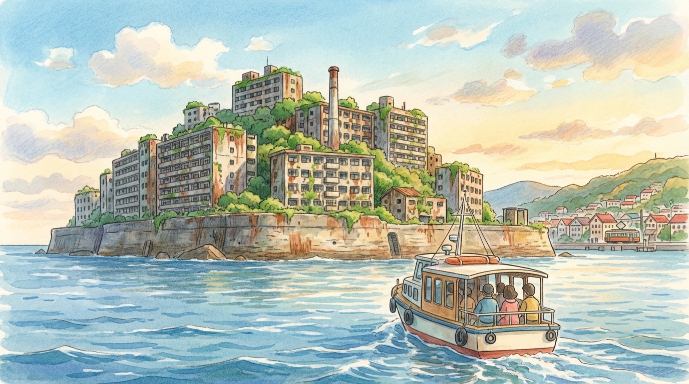 สำรวจเกาะเรือรบ (กุนคันจิมะ) นางาซากิ: วิธีเดินทาง ค่าเข้าชม และสิ่งที่ไม่ควรพลาดในคิวชู