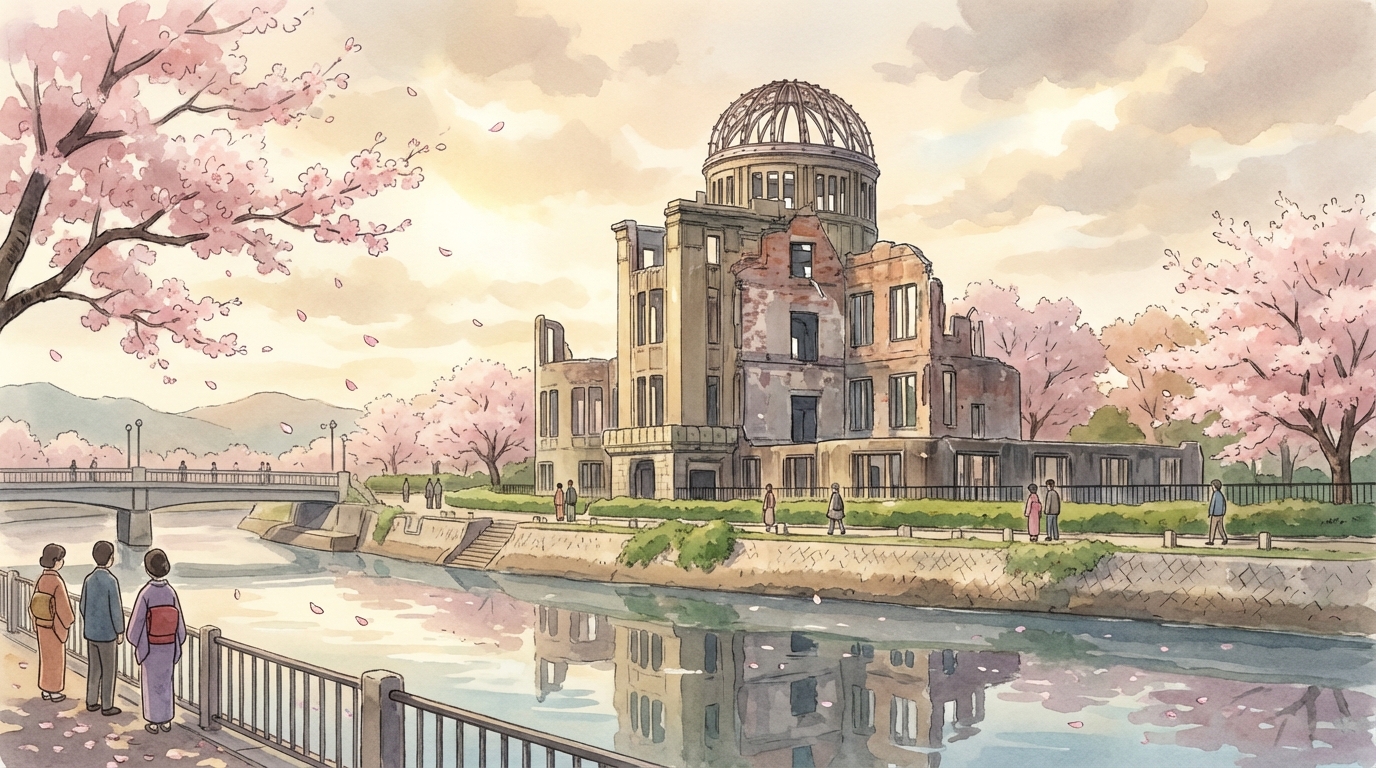 อะตอมมิคบอมโดม (Atomic Bomb Dome) ฮิโรชิมา: สถานที่ต้องไม่พลาดเมื่อมาเยือนญี่ปุ่น